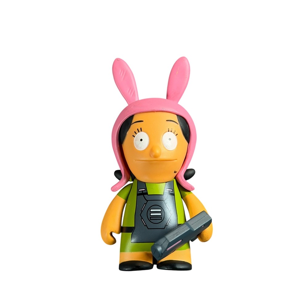 Kidrobot Bobs Burgers Louise Belcher Vinyl Figure 2018 Fox Mini Art Toy Pink Ear